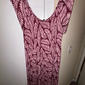 Lane Bryant Leaf Dress